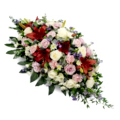 CARING THOUGHTS CASKET SPRAY