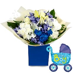 SEA PEARL & BABY BOY BALLOON