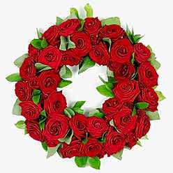 PEACE AND PRAYERS WREATH