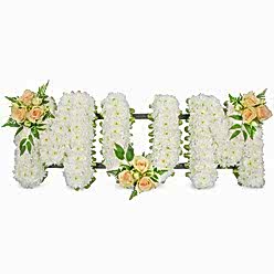 PEACH ACCENTS MUM TRIBUTE